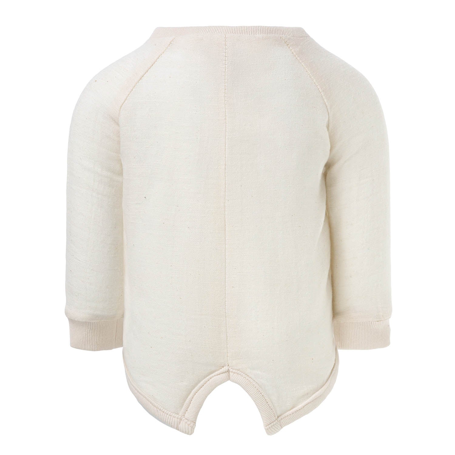 Cream Vegan Cashmere Weganool Baby Jacket-1