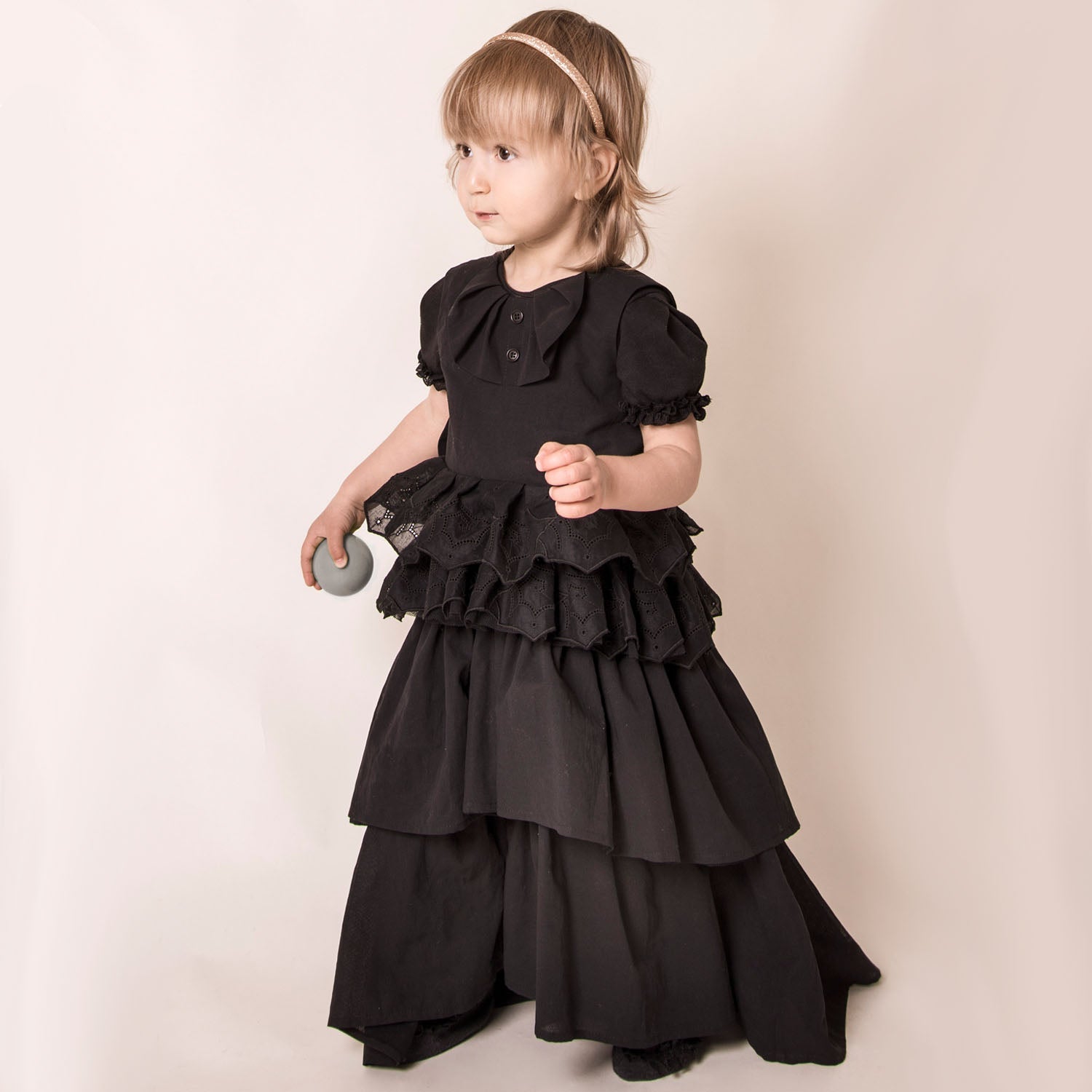 Spiderweb Black Lace Dress-1