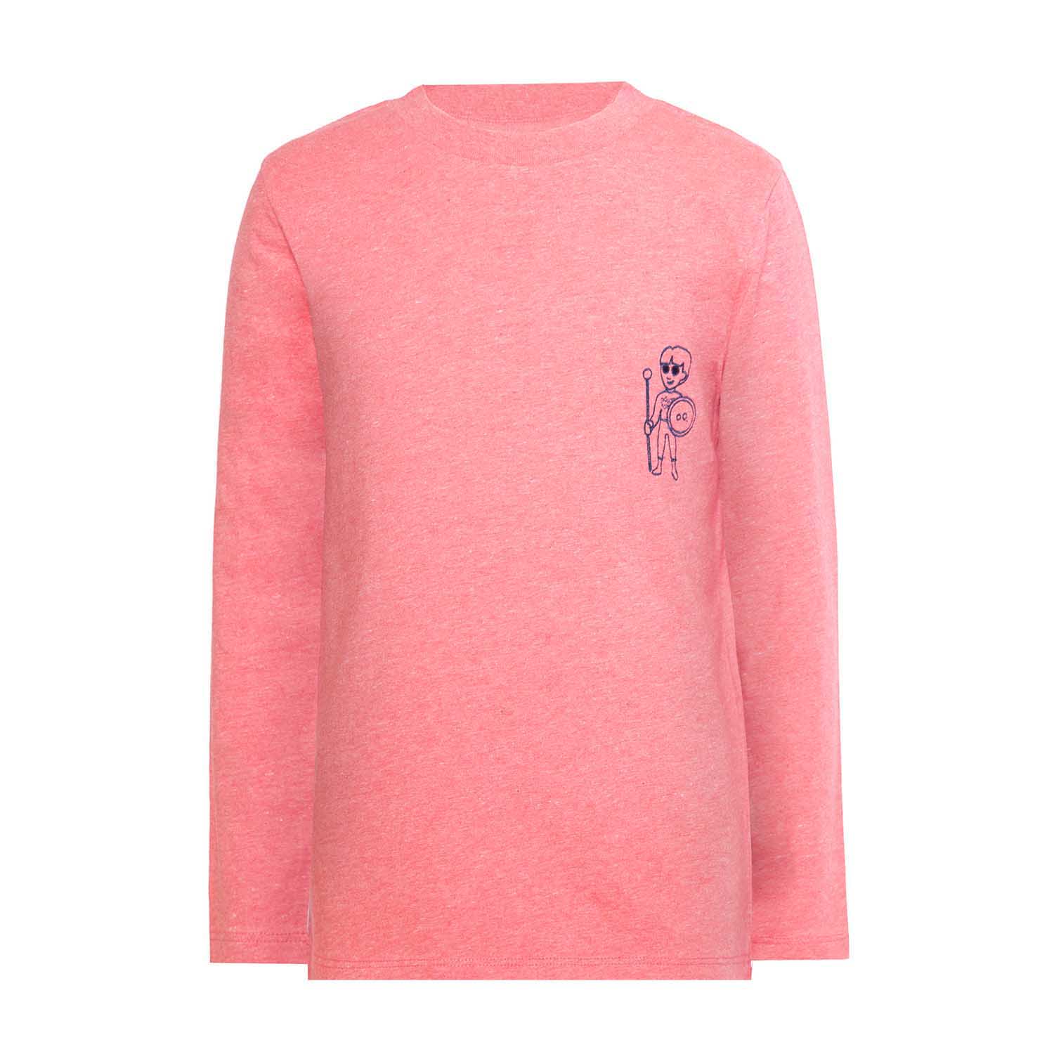Pink Girls Long Sleeve T-shirt-0
