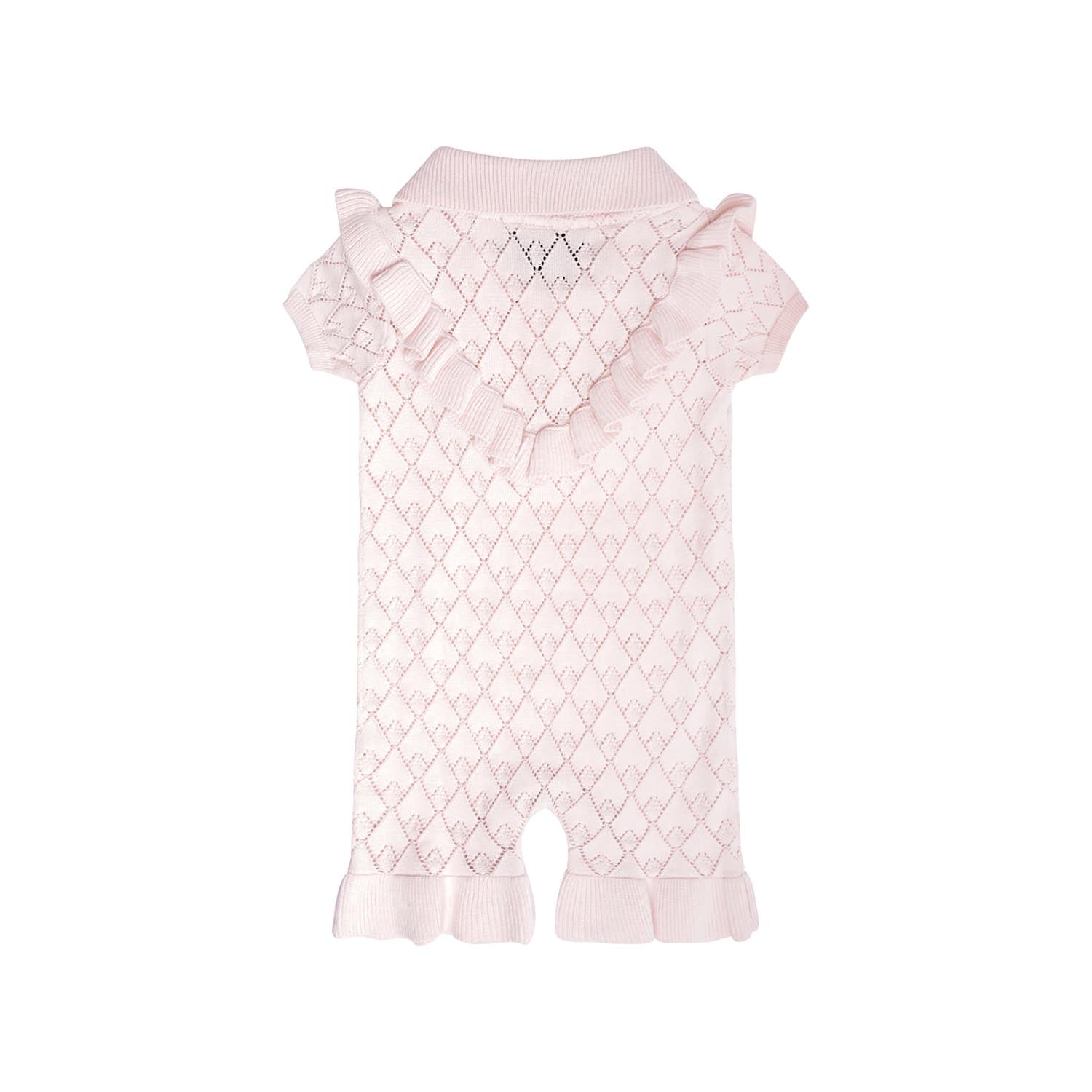 Pink Baby Girl Romper-1