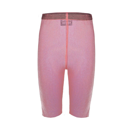 Kids' Sheer Jersey Shorts in Pink Tulle-0