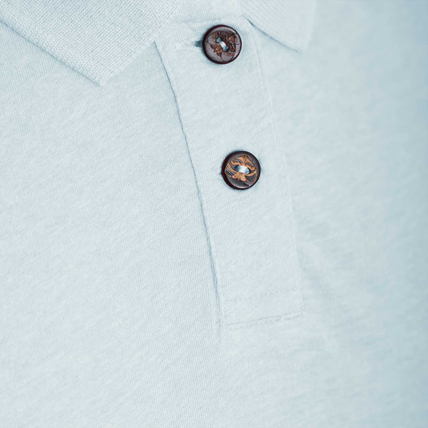 Mint Green Girls and Boys Polo Shirt-4