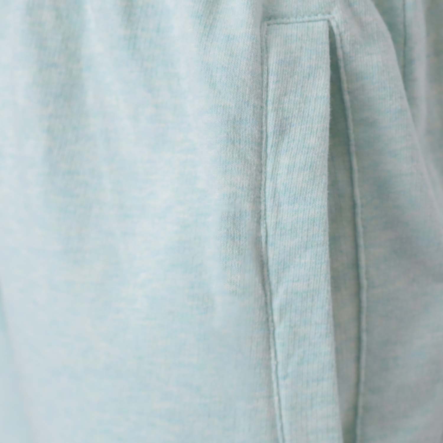 Mint Green Girls and Boys Sweat Shorts-2