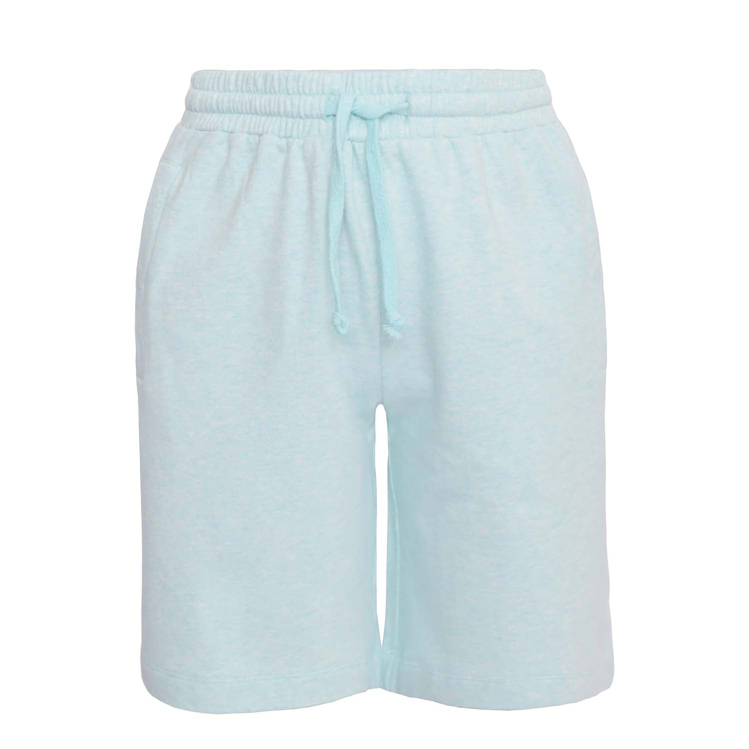 Mint Green Girls and Boys Sweat Shorts-0