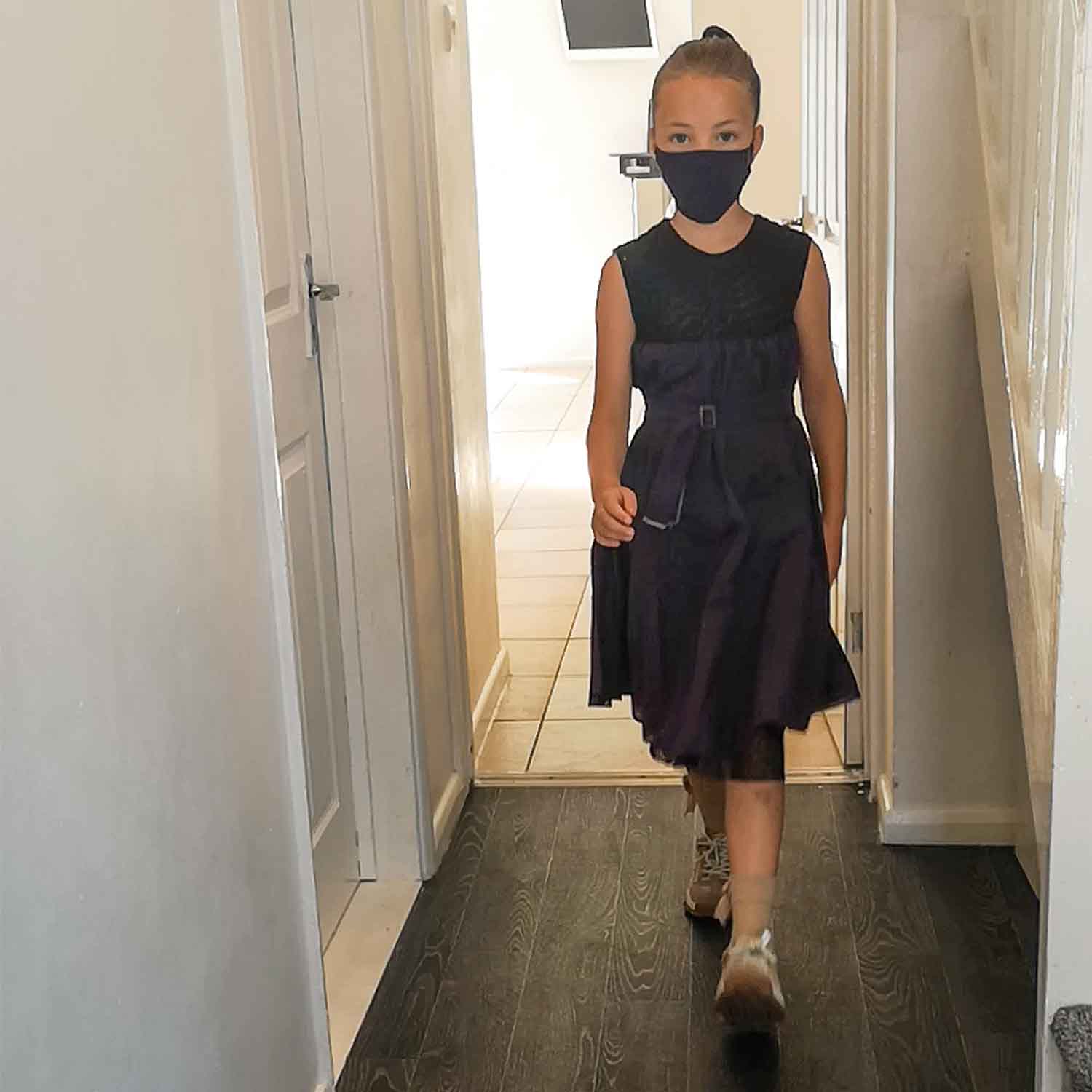 Purple Dress for Girls-2