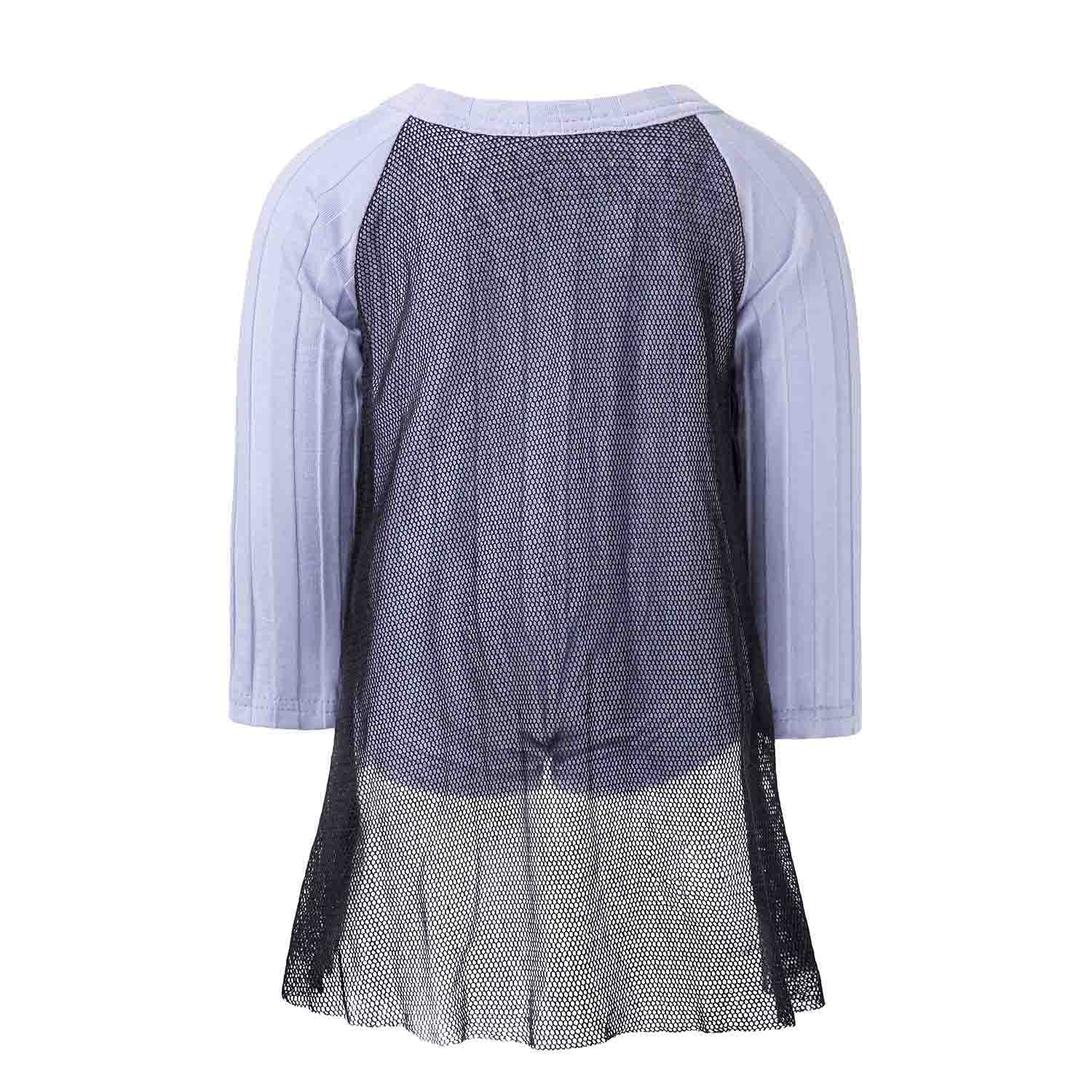 Lilac Baby Onesie with Mesh-1