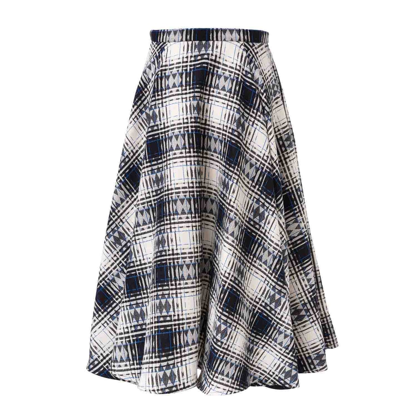 Tartan Full Circle Skirt-2