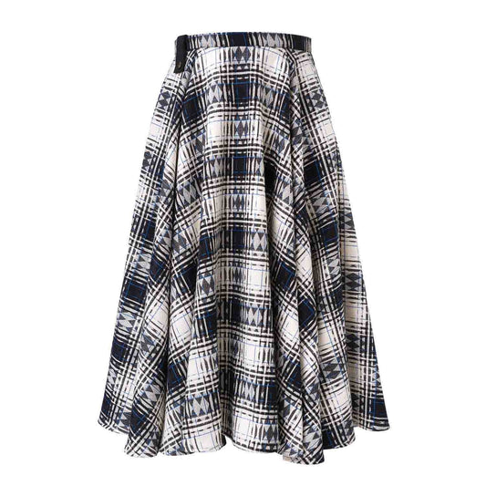 Tartan Full Circle Skirt-0