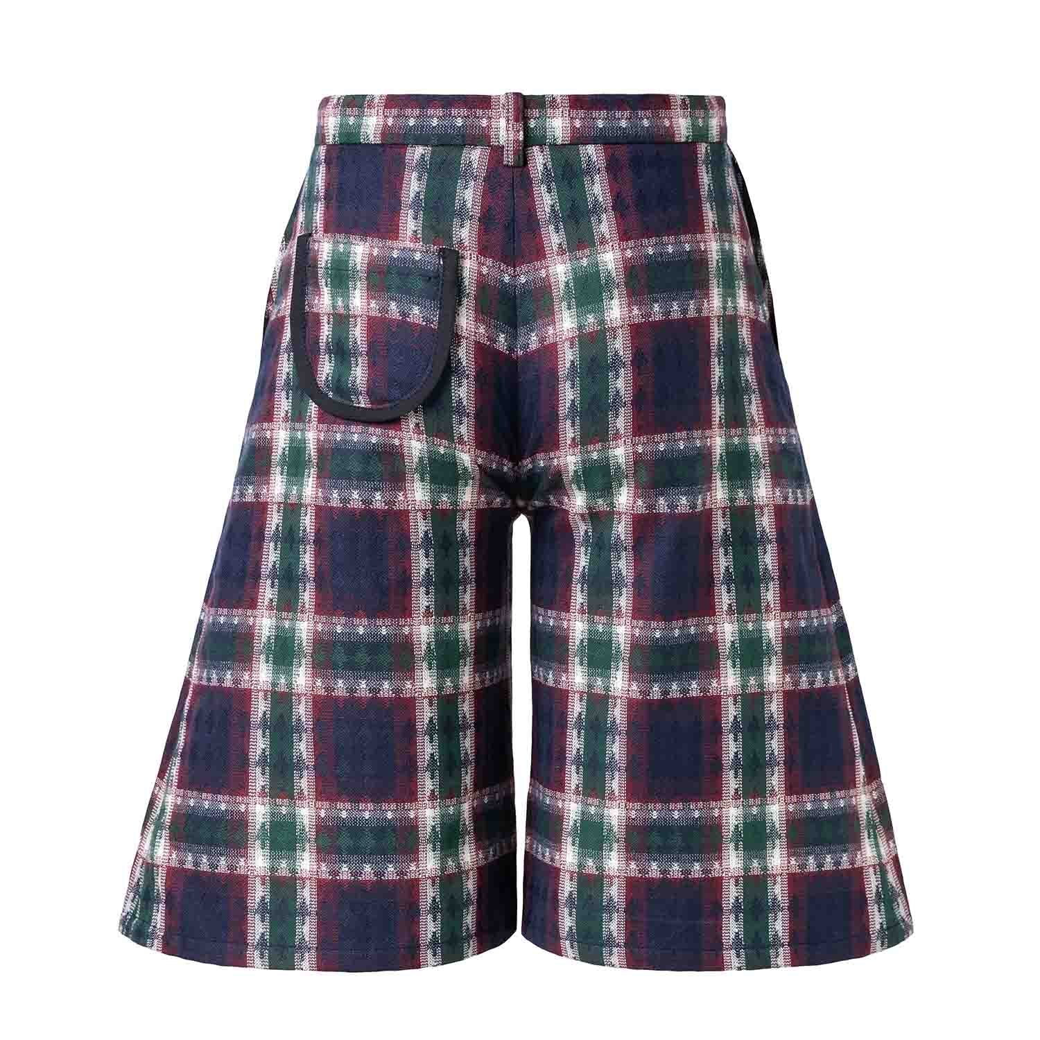 Tartan Culottes for Kids-3