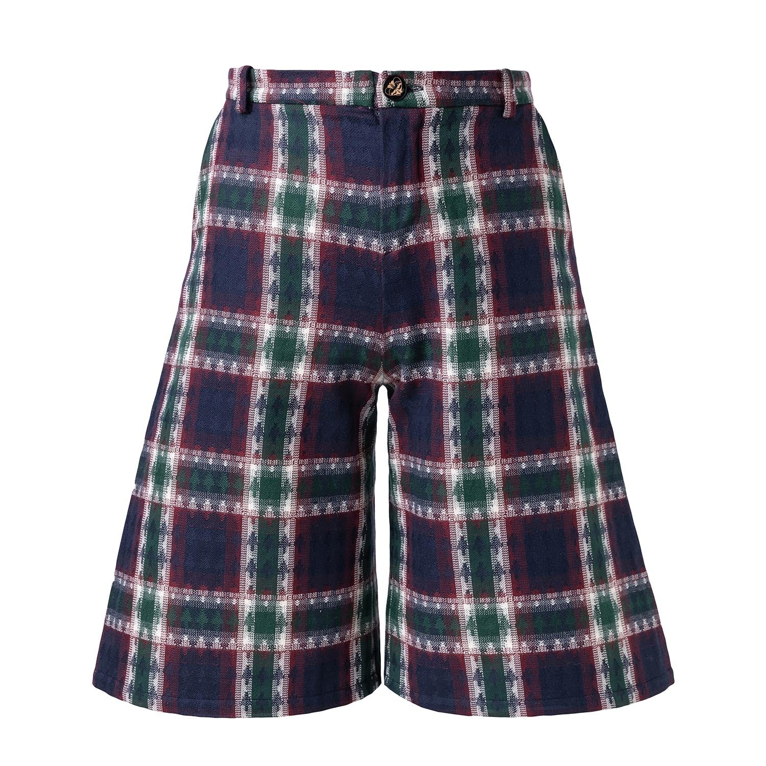 Tartan Culottes for Kids-0