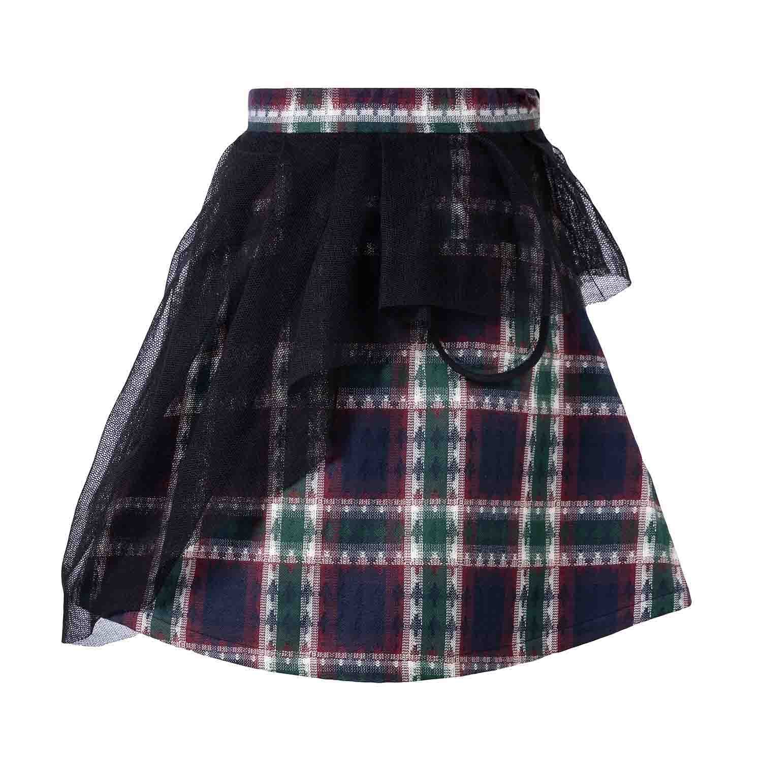 Tartan Skirt-0