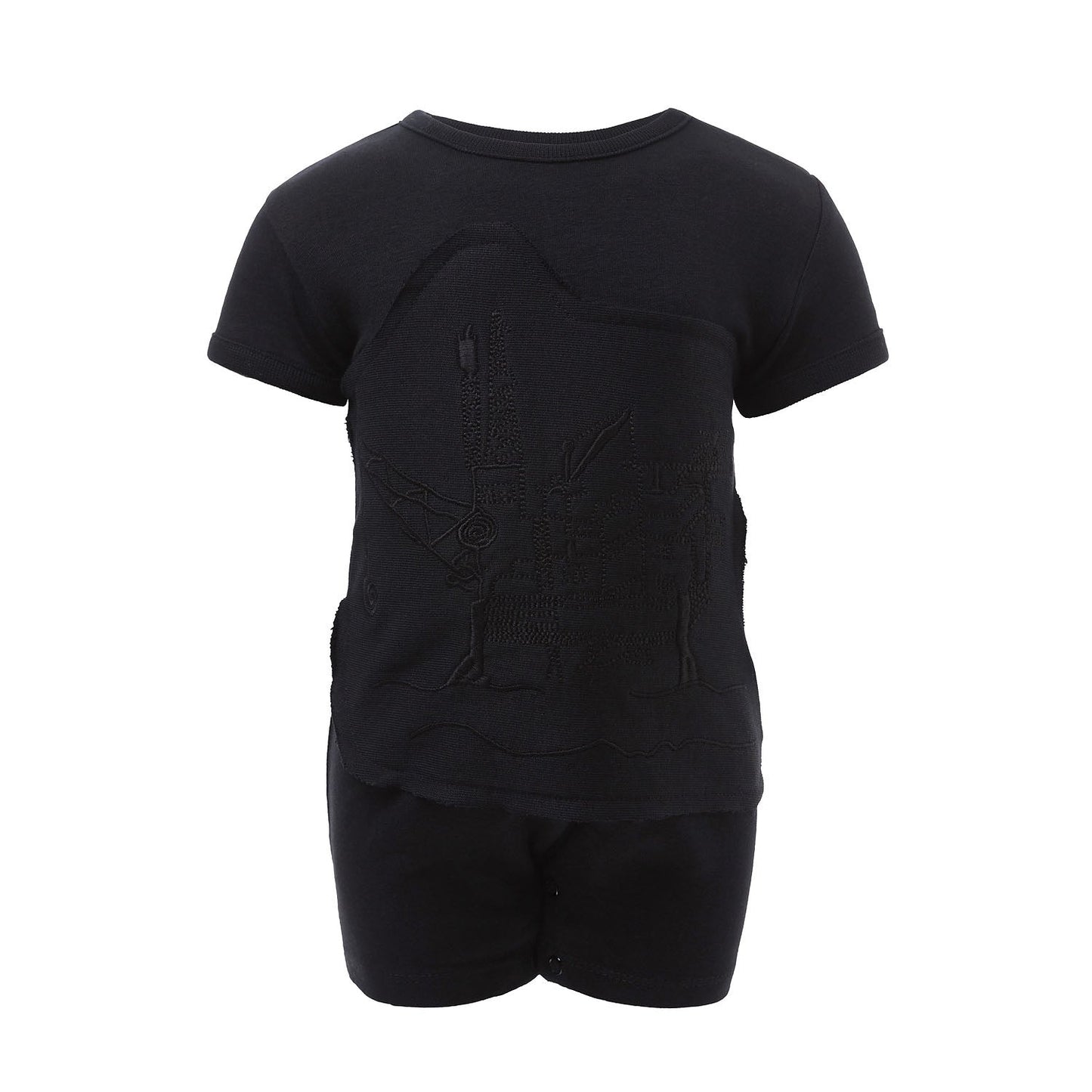 Baby Onesie in Black-0