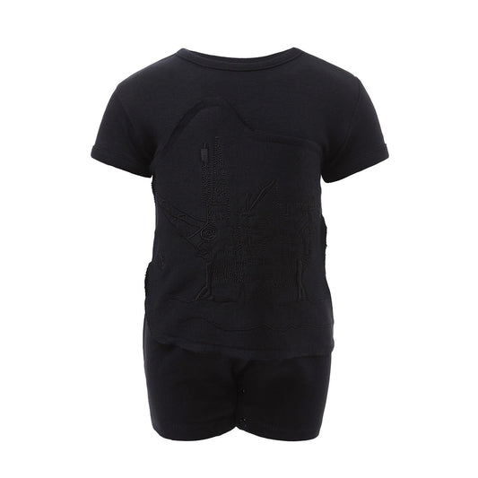 Baby Onesie in Black-0