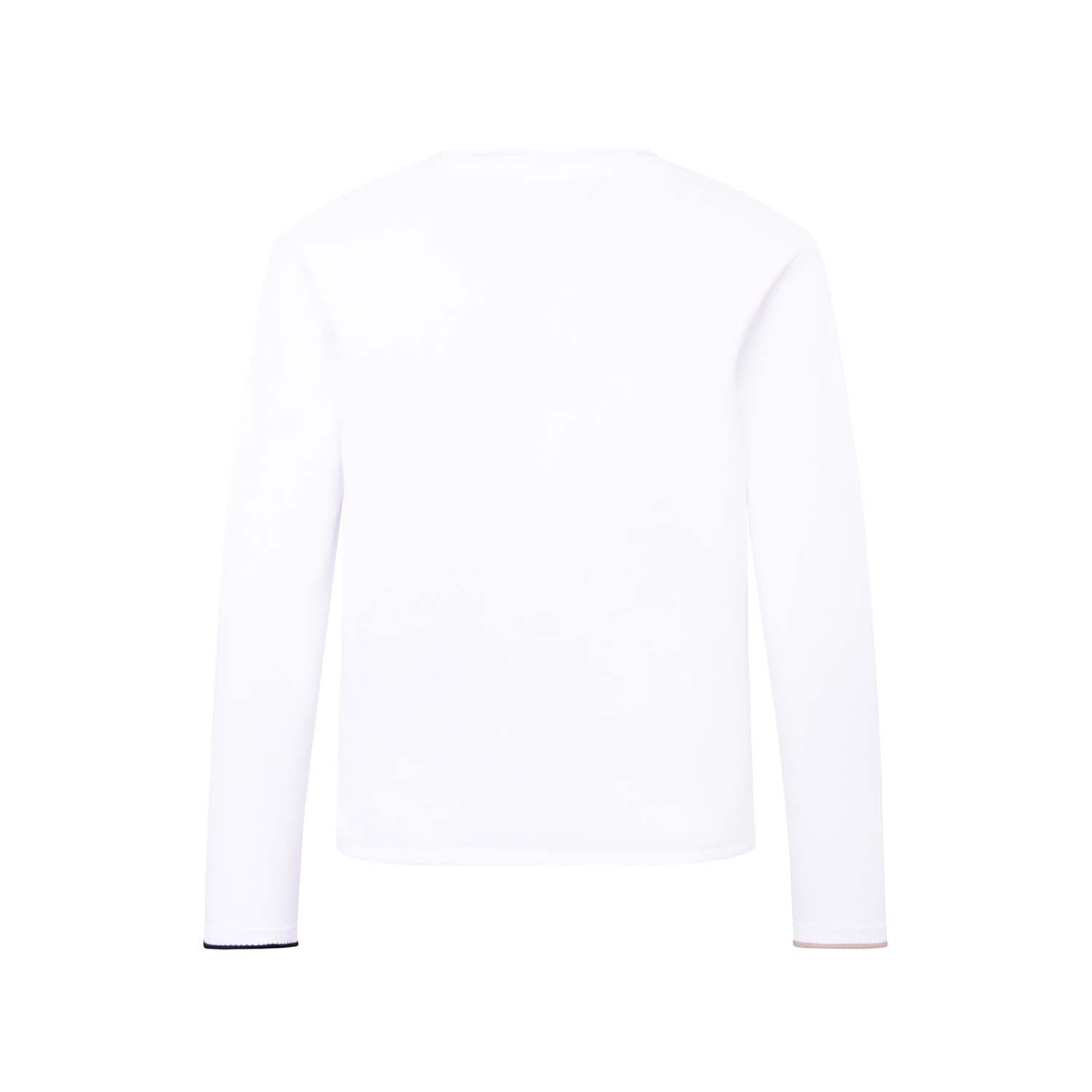 Girls White Cardigan-3