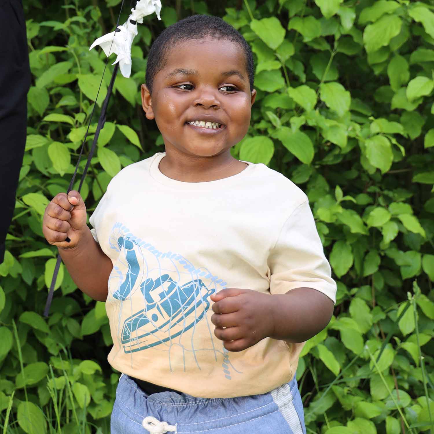 Artisanal T-Shirt Naturally Dyed with Organic Yellow Onion Peels-1