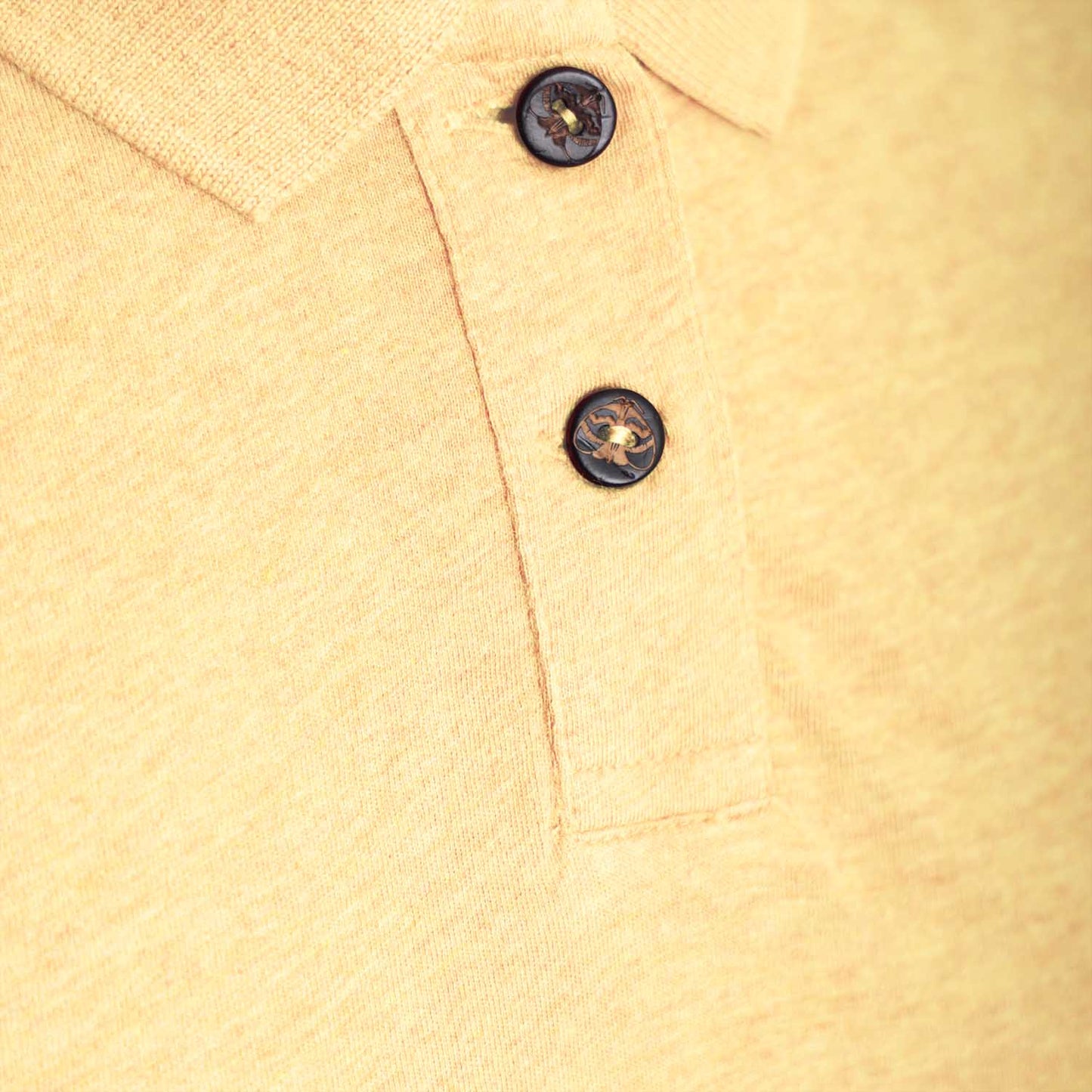 Yellow Polo Shirt For Kids-3