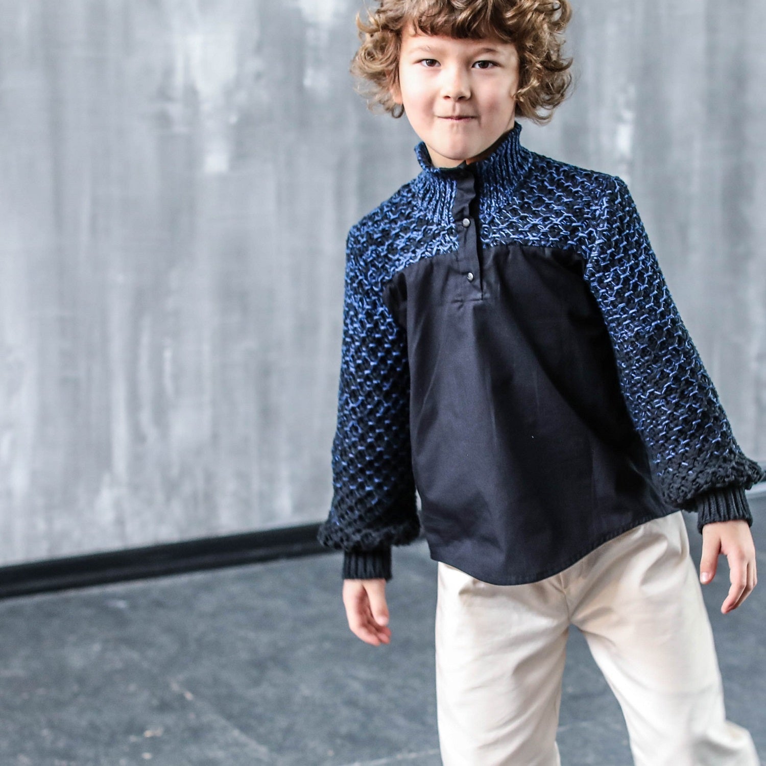 Beige Dress Pants with Extra Large Pockets-1