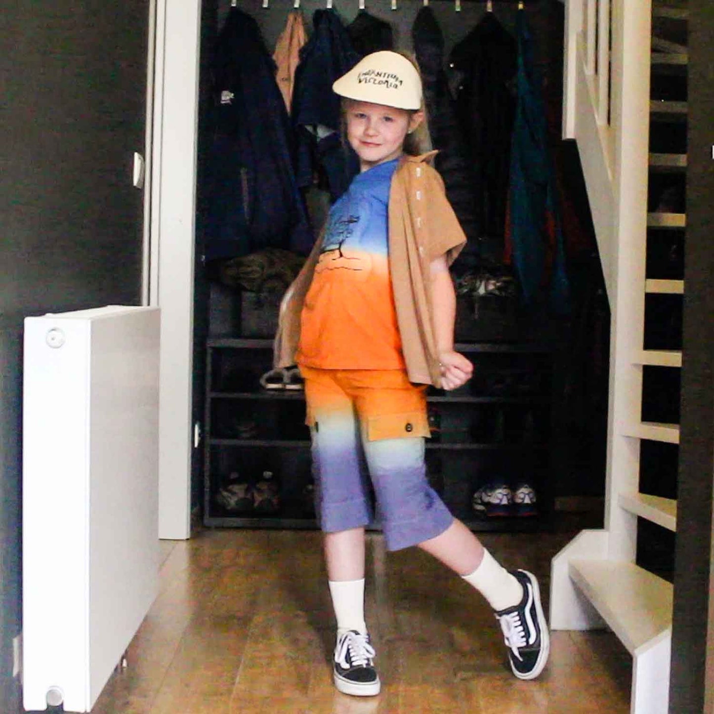 Dip Dye Cargo Shorts-2