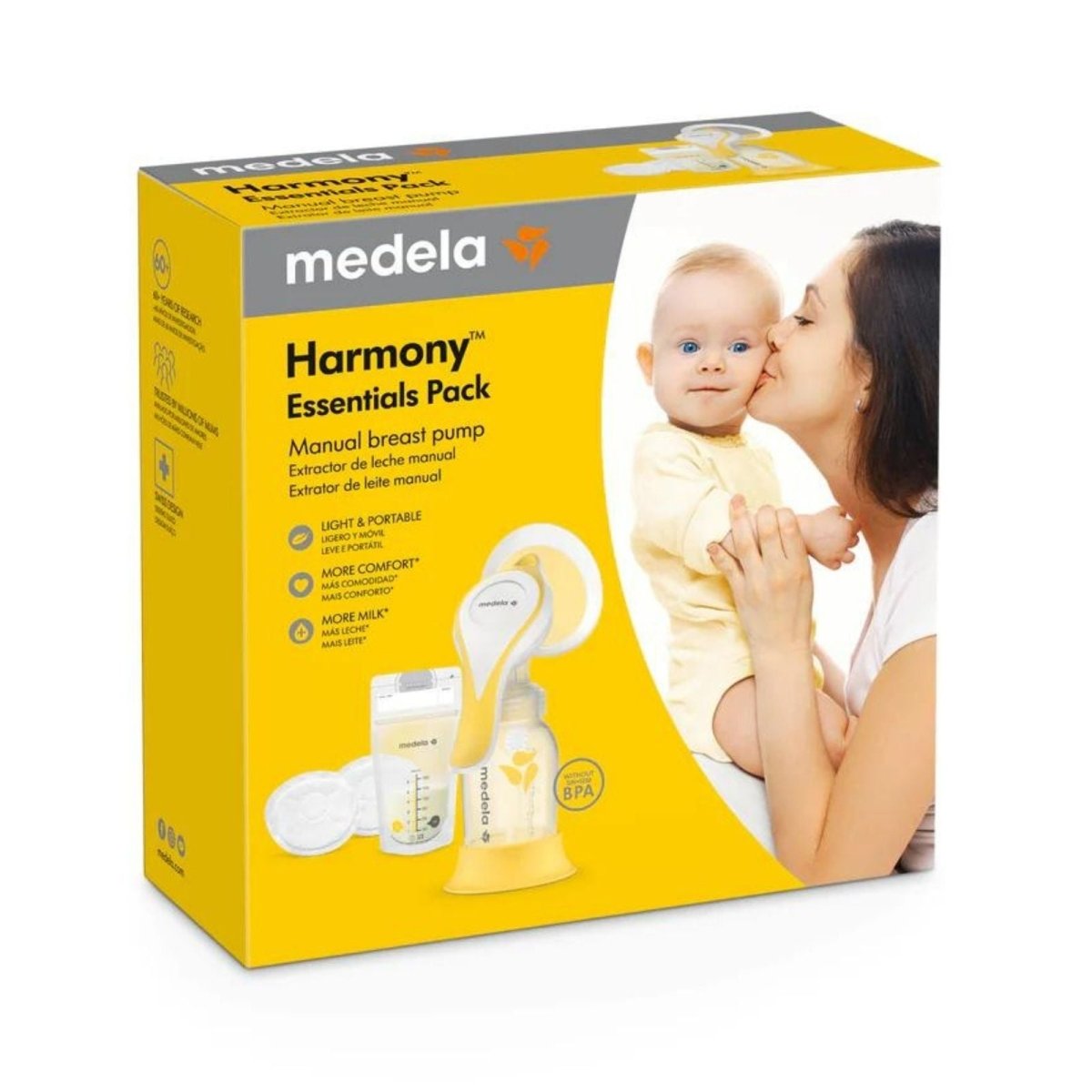 Medela Harmony Manual Breast Pump & Feed Set