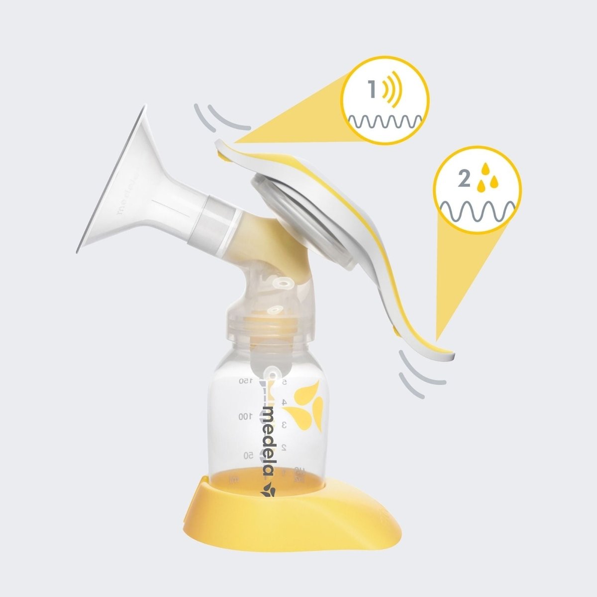 Medela Harmony Manual Breast Pump & Feed Set