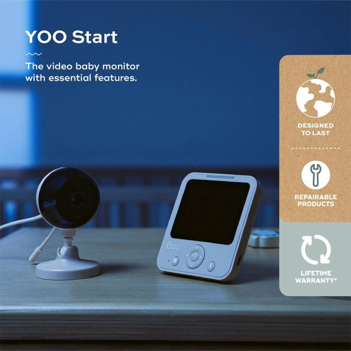 Babymoov Yoo Start Baby Video Monitor