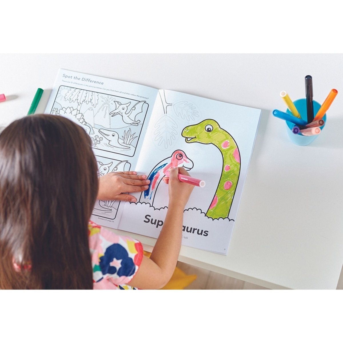 Orchard Toys Dinosaur and Outerspace Colouring Books