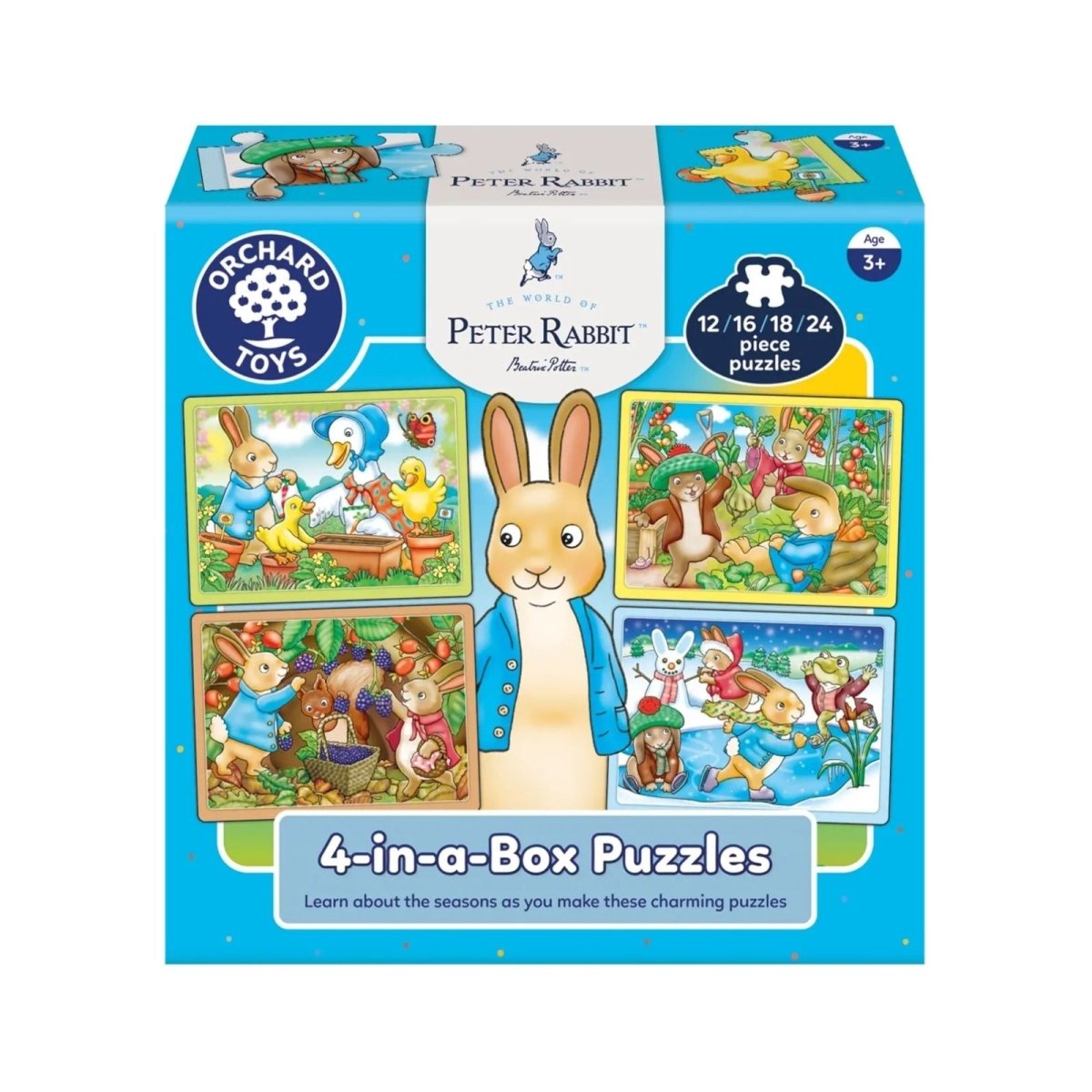 Orchard Toys Peter Rabbit 4-in-a-Box Puzzles