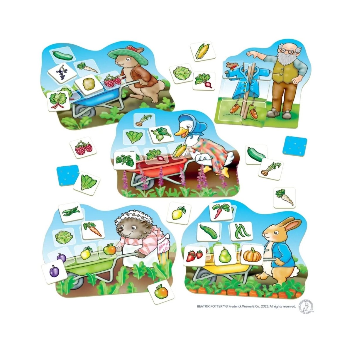 Orchard Toys Peter Rabbit Veg Patch Lotto