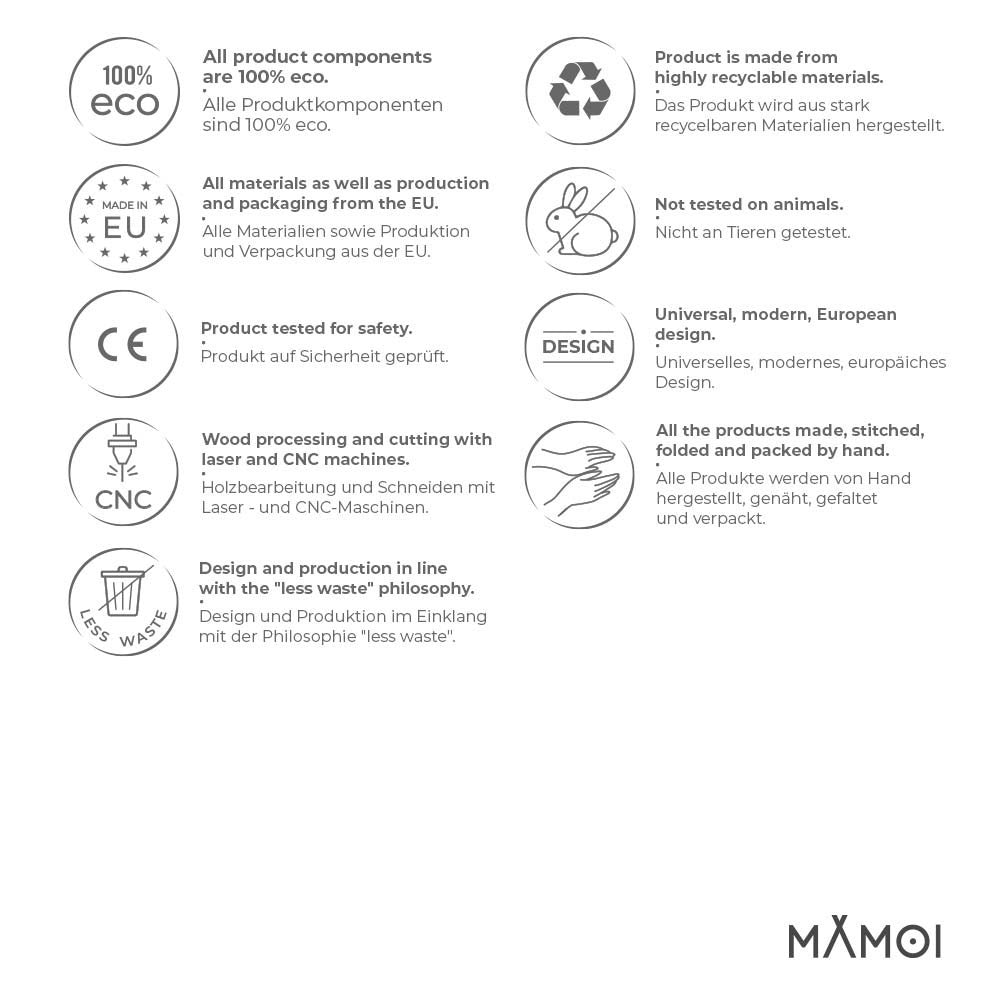 MAMOI® Baby Climbing Blocks | Foam Play Set | Climbing Blocks for Baby Softplay Set | Soft Play Slide and Step Set | Climbing Blocks for Toddlers | 100% ECO | Made in EU-3