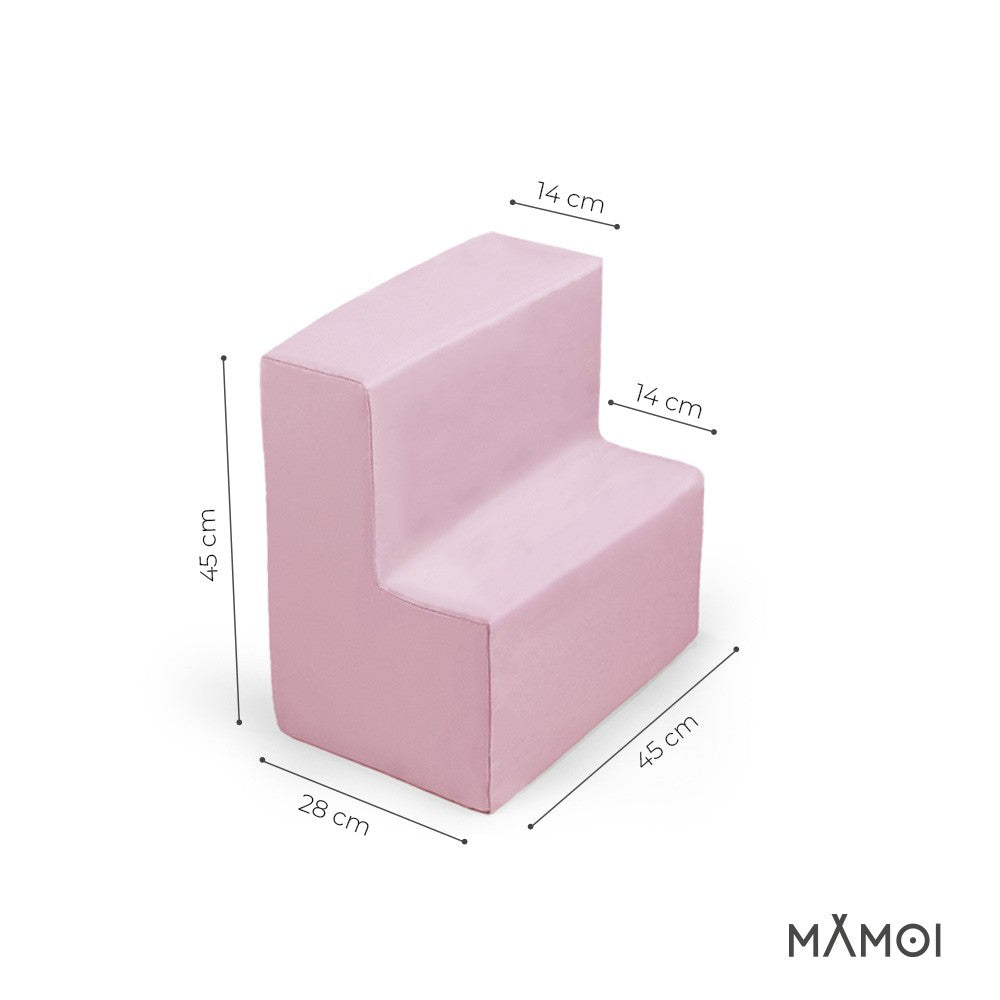 MAMOI® Baby Climbing Blocks | Foam Play Set | Climbing Blocks for Baby Softplay Set | Soft Play Slide and Step Set | Climbing Blocks for Toddlers | 100% ECO | Made in EU-2