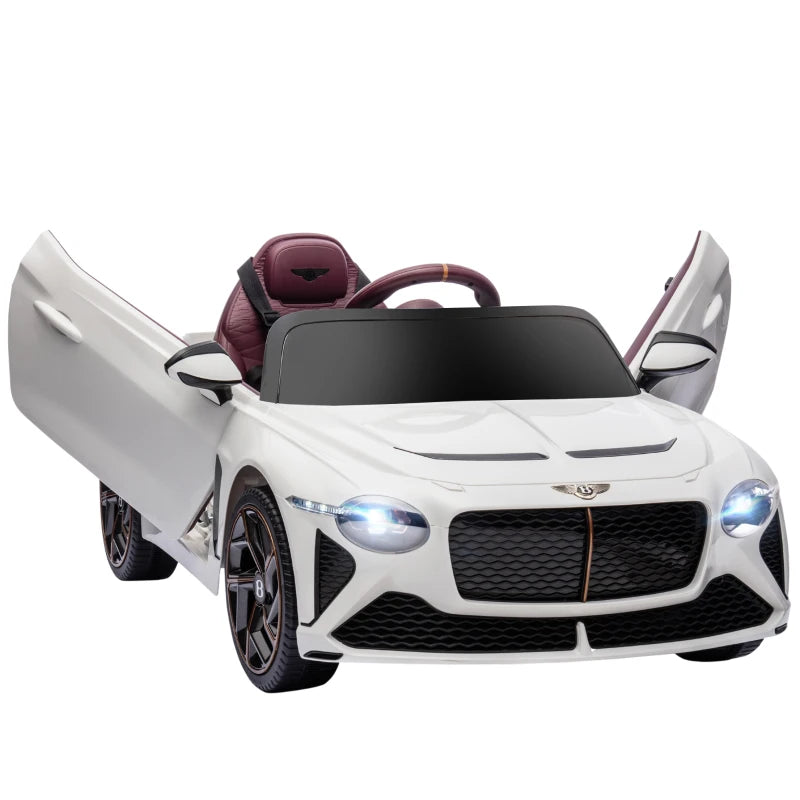 Bentley Bacalar Licensed 12V Kids Electric Ride on Car with Remote Control, Powered Electric Car w/ Portable Battery Aged 3-5 | HOMCOM-0