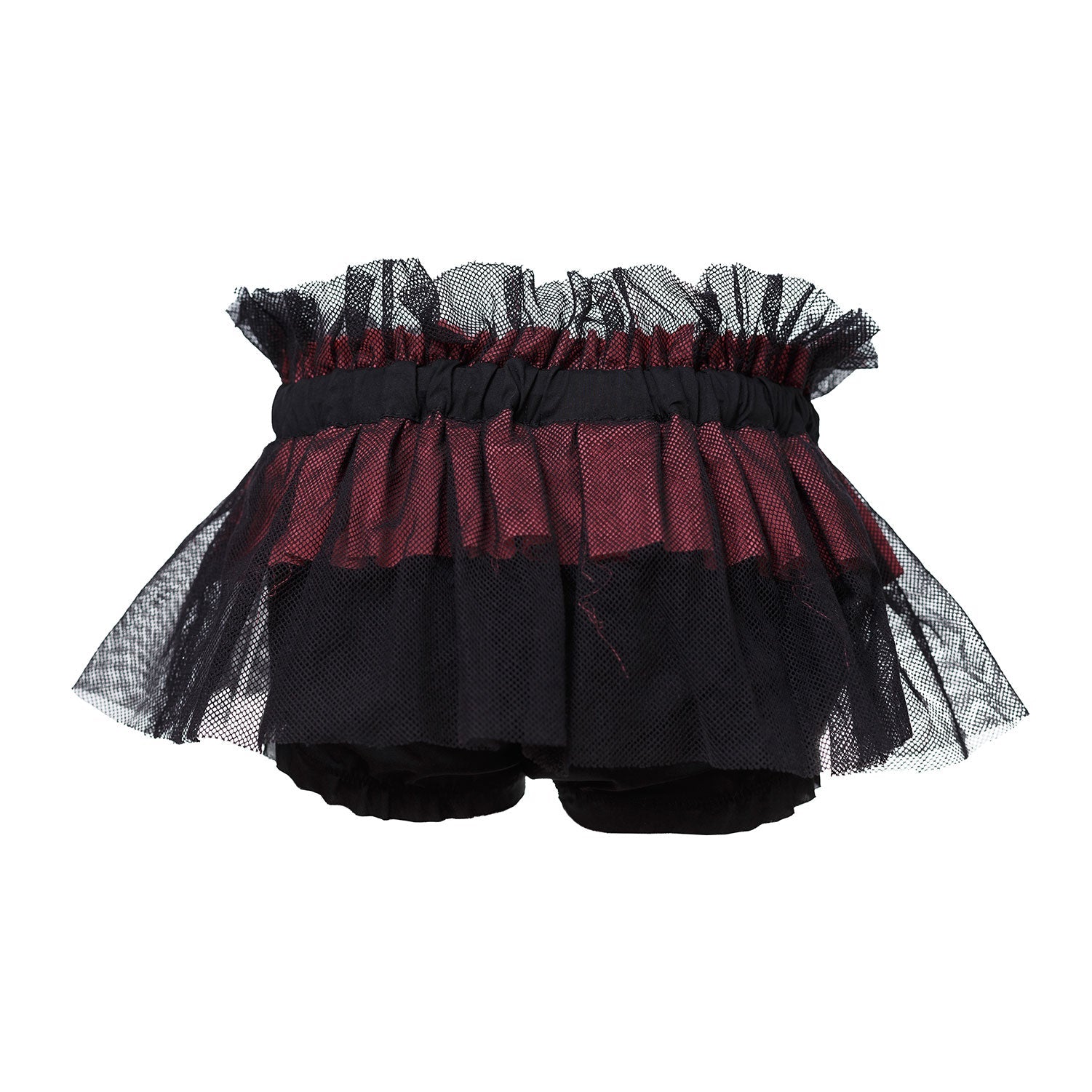 Baby Girl  Bloomers in Black and Red-1