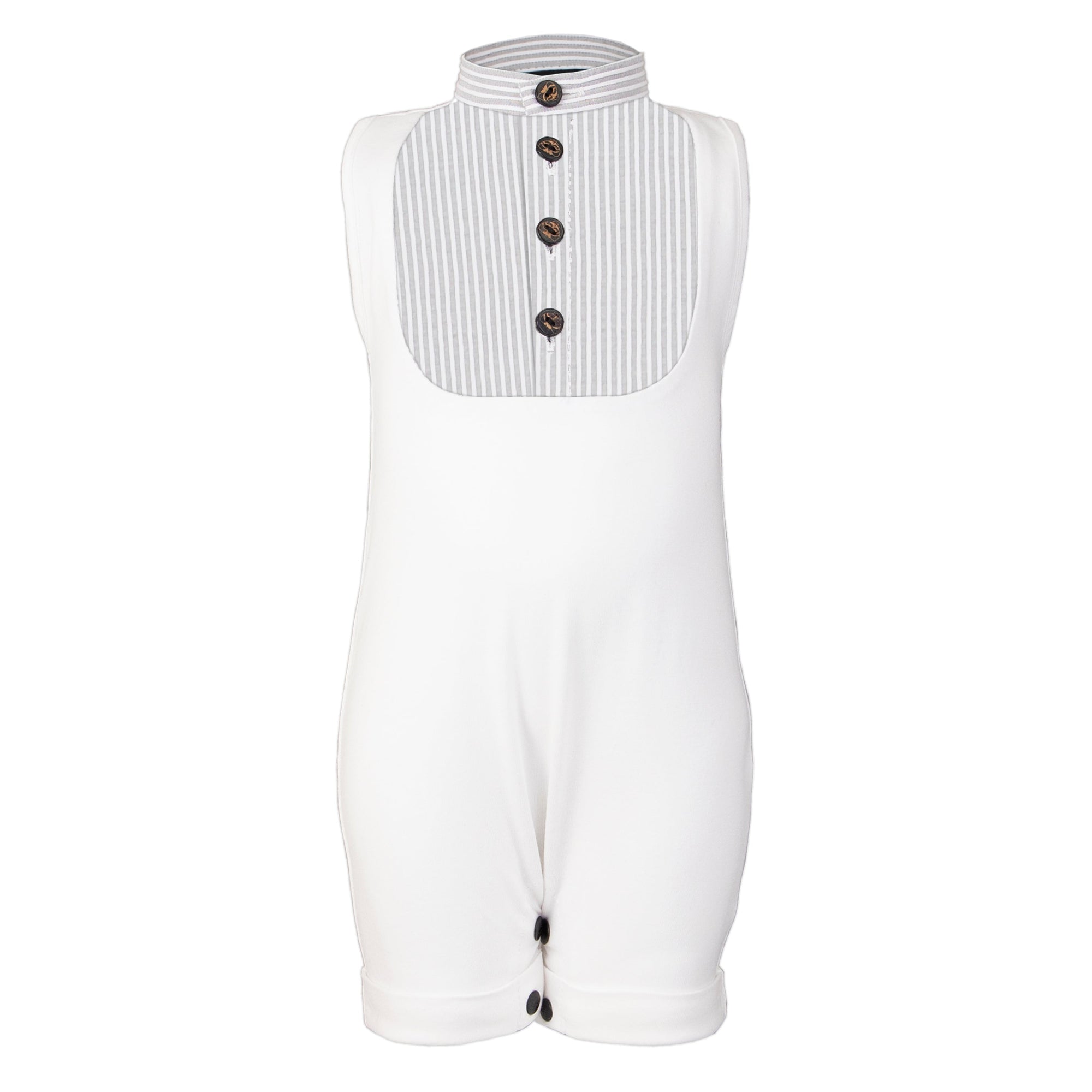PRELOVED White Baby Overall, 1 year-0