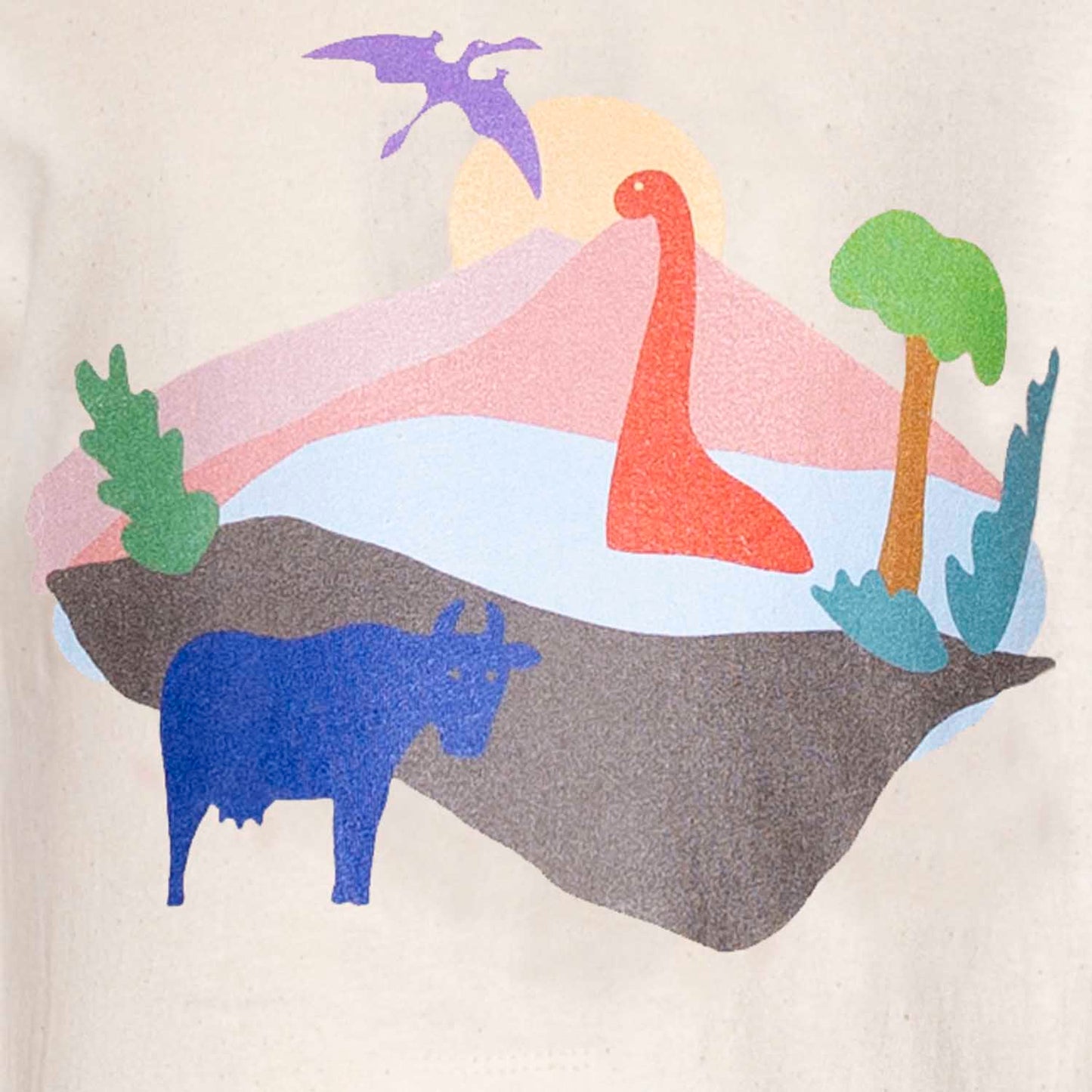 Kids T-Shirt with Dinosaur Print-3