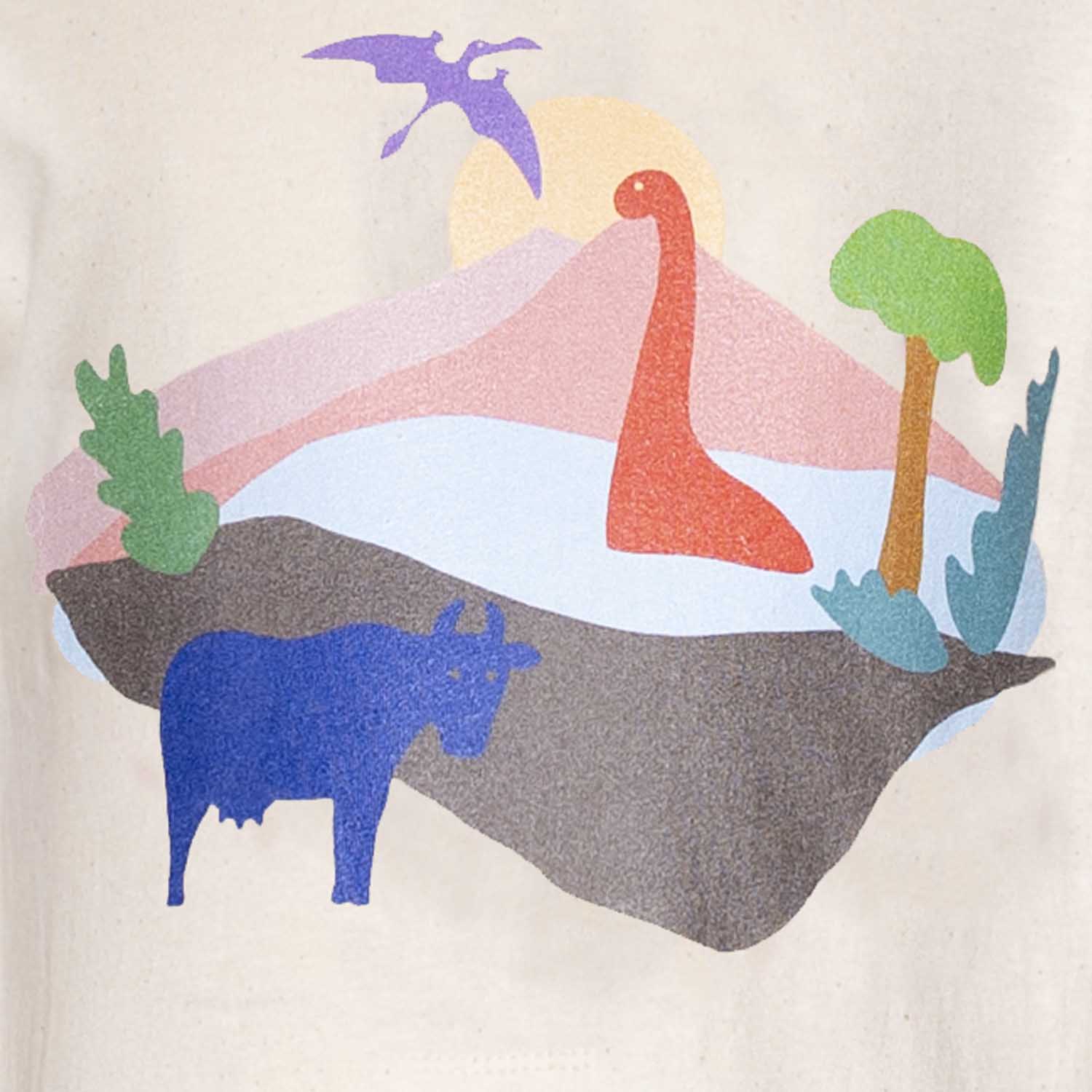 Kids T-Shirt with Dinosaur Print-3
