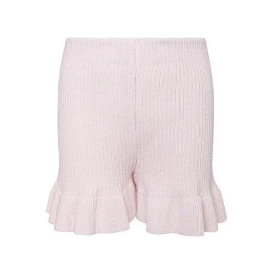 Pink Knitted Beach Shorts-0