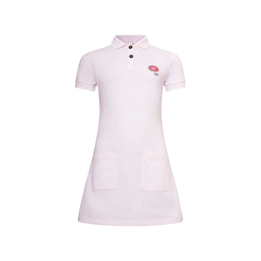 Pink Girls Polo Dress-0