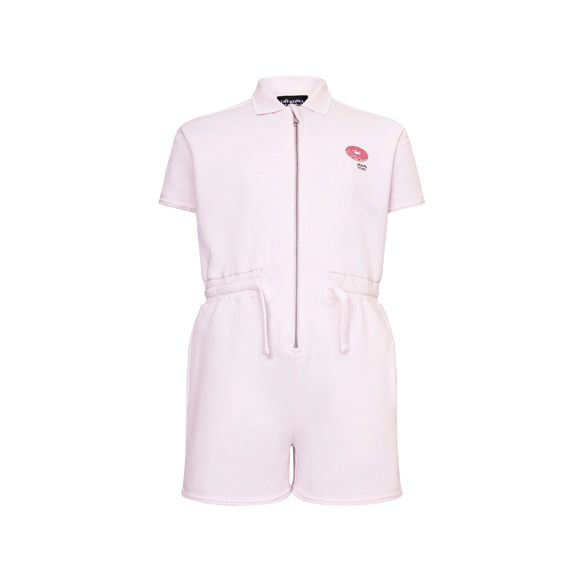 Pink Boys and Girls Jumpsuit-0