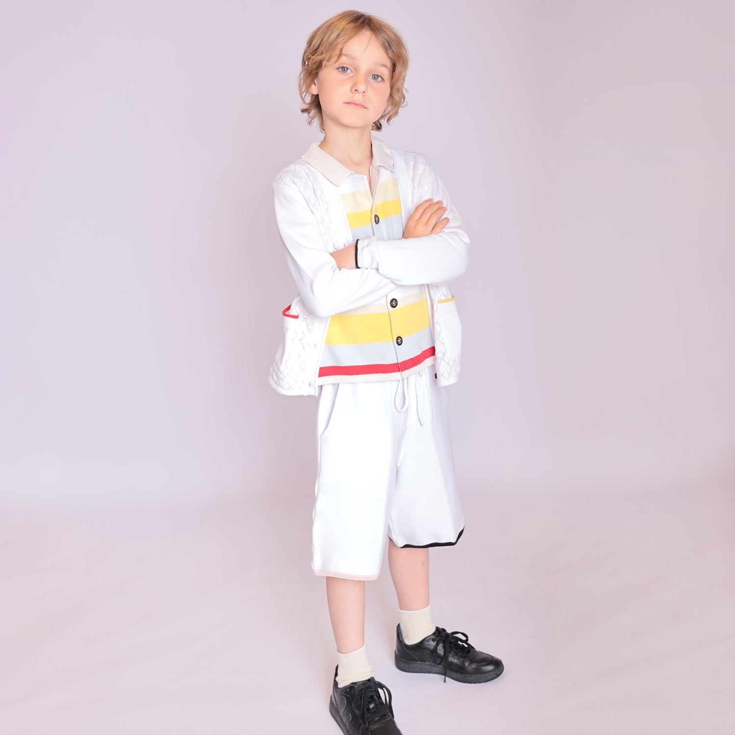 Boys and Girls Bermuda Shorts-1