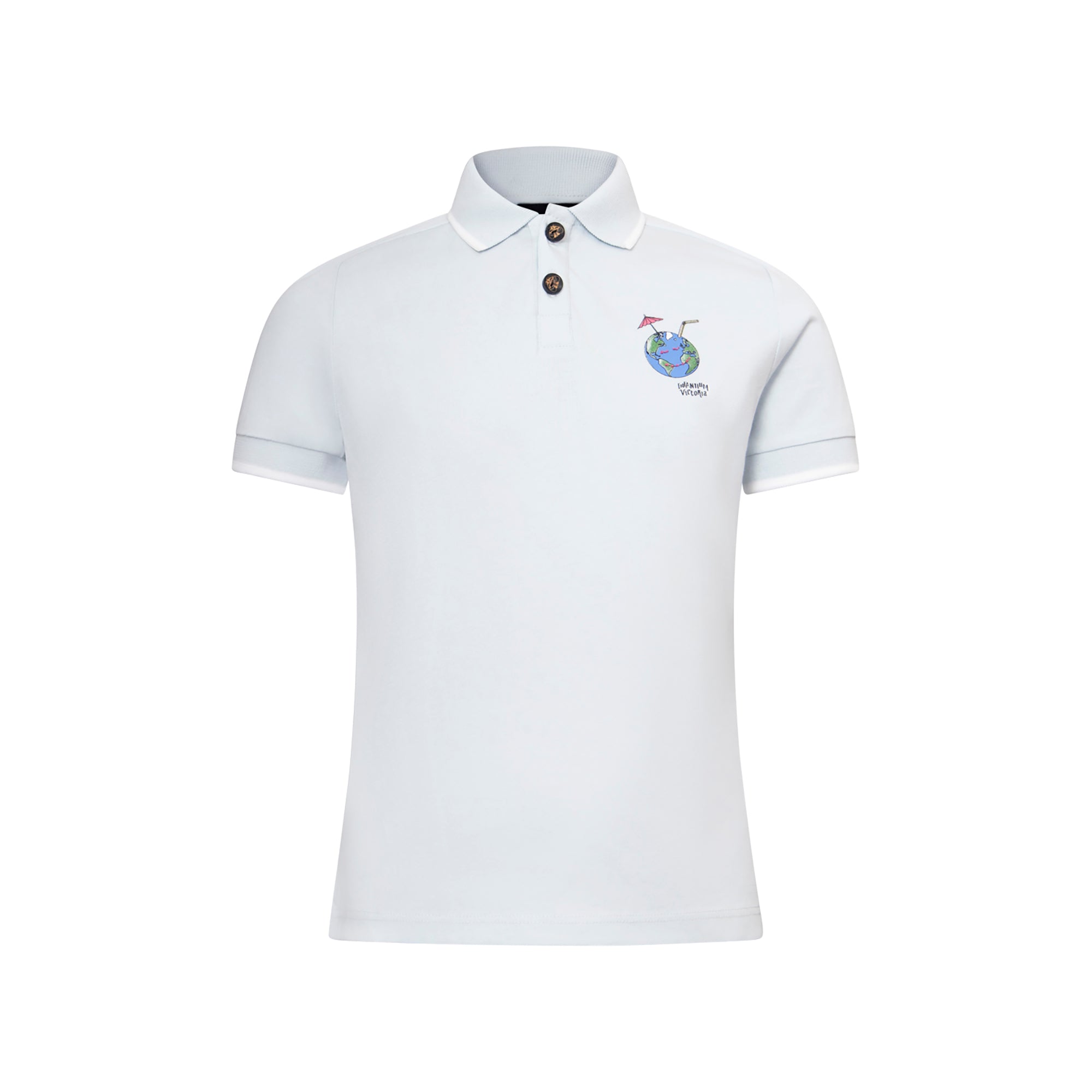 Blue Polo Boy and Girl-0