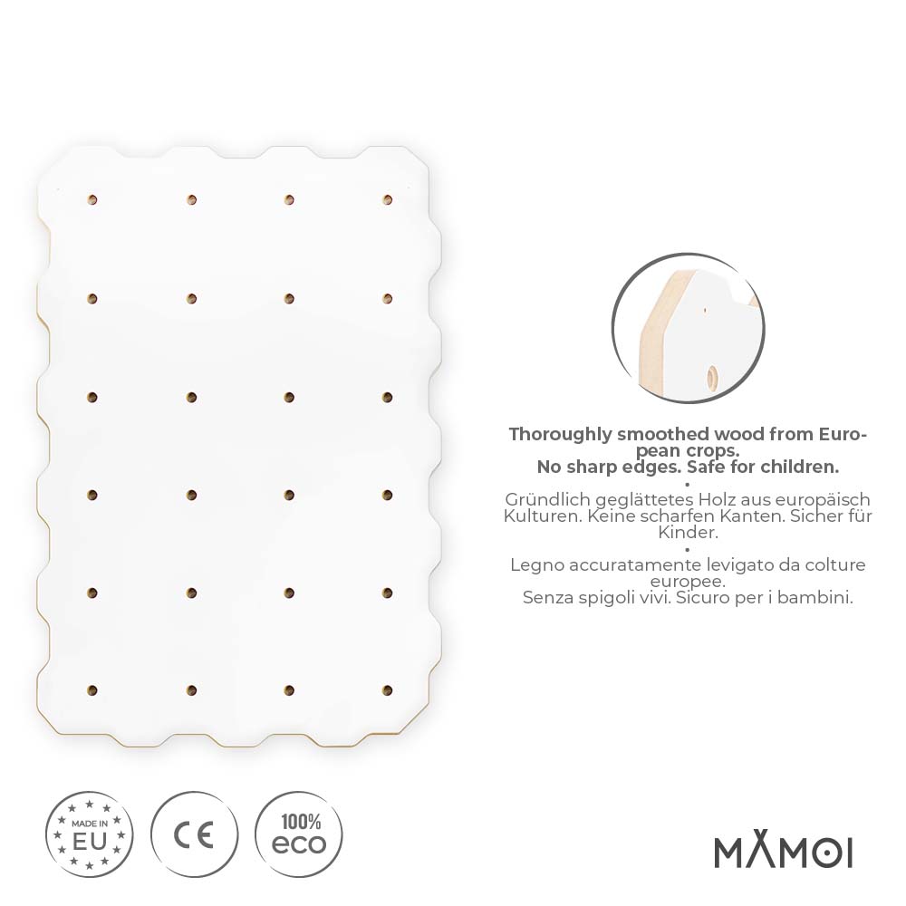 MAMOI® Climbing wall for kids, Wooden frame for toddlers, Play equipment for toddler, Indoor baby and childrens frames montessori from age 3 years old-1