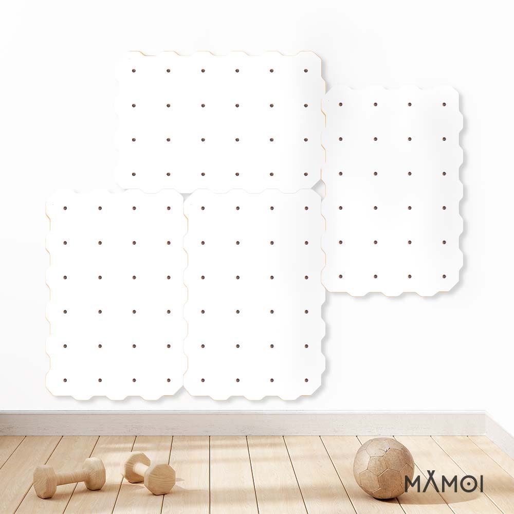 MAMOI® Climbing wall for kids, Wooden frame for toddlers, Play equipment for toddler, Indoor baby and childrens frames montessori from age 3 years old-4