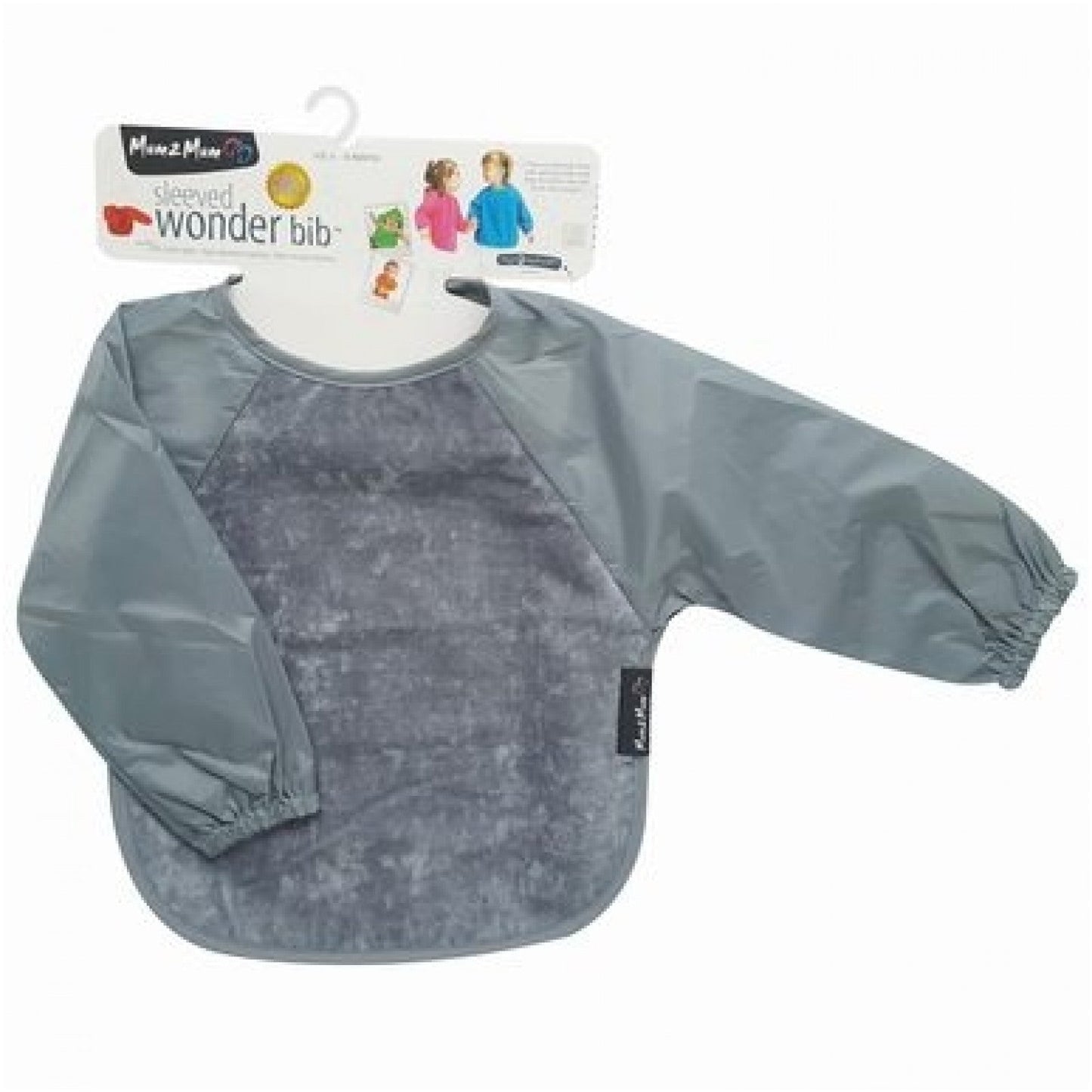 Mum 2 Mum Sleeved Wonder Bib - Two Sizes, 15 Colours