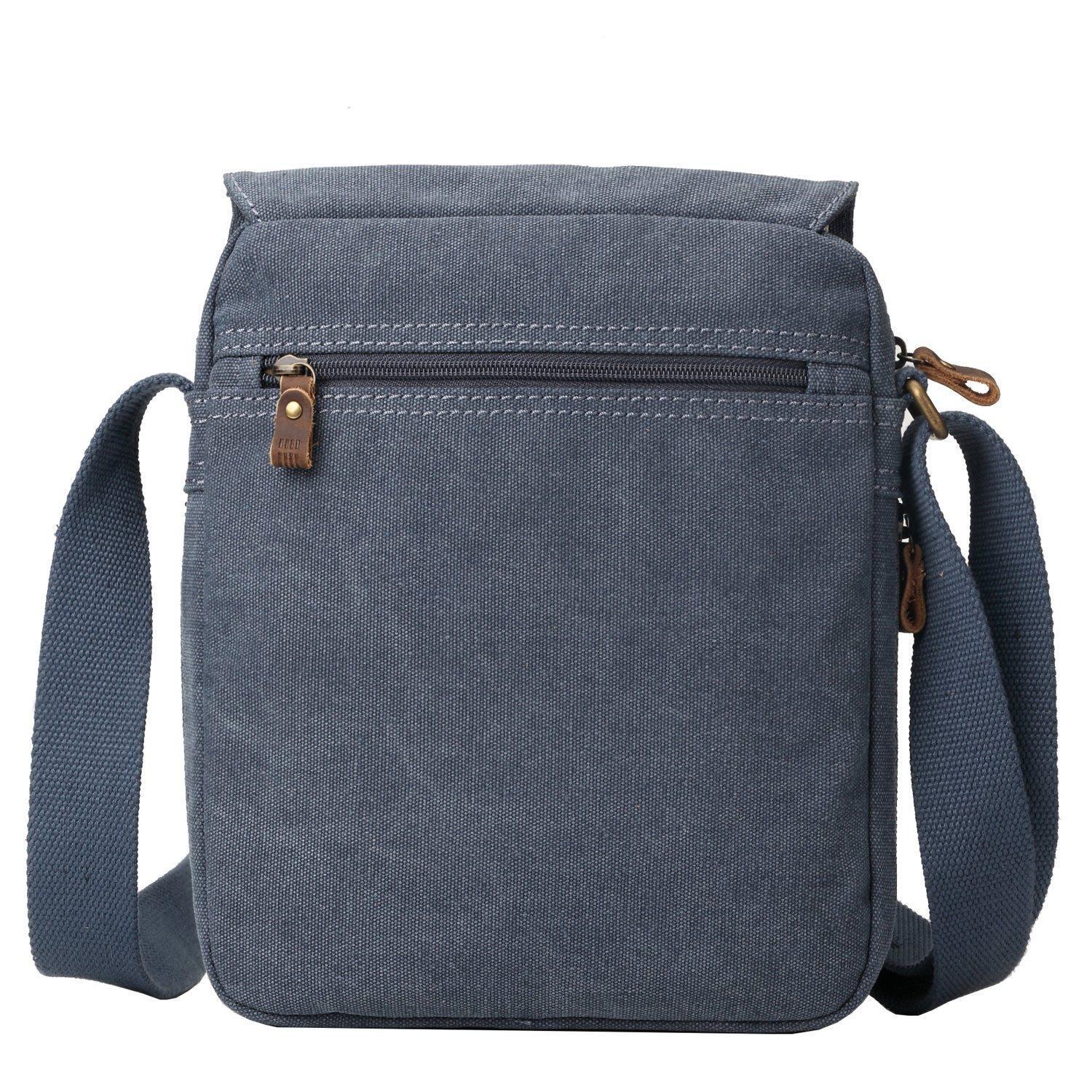 TRP0211 Troop London Classic Canvas Across Body Bag-3