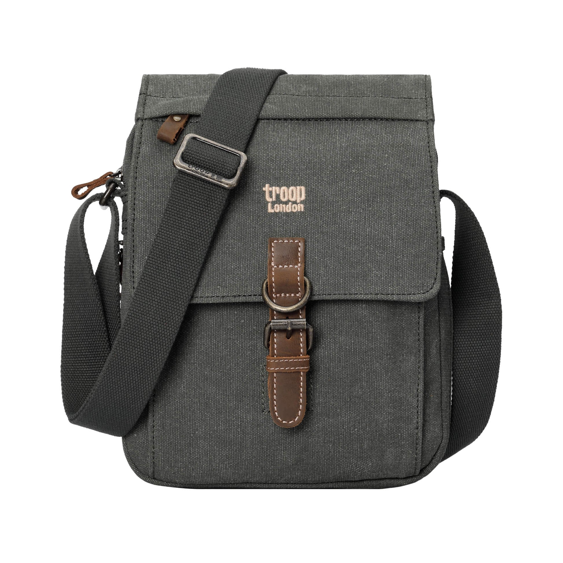 TRP0211 Troop London Classic Canvas Across Body Bag-14