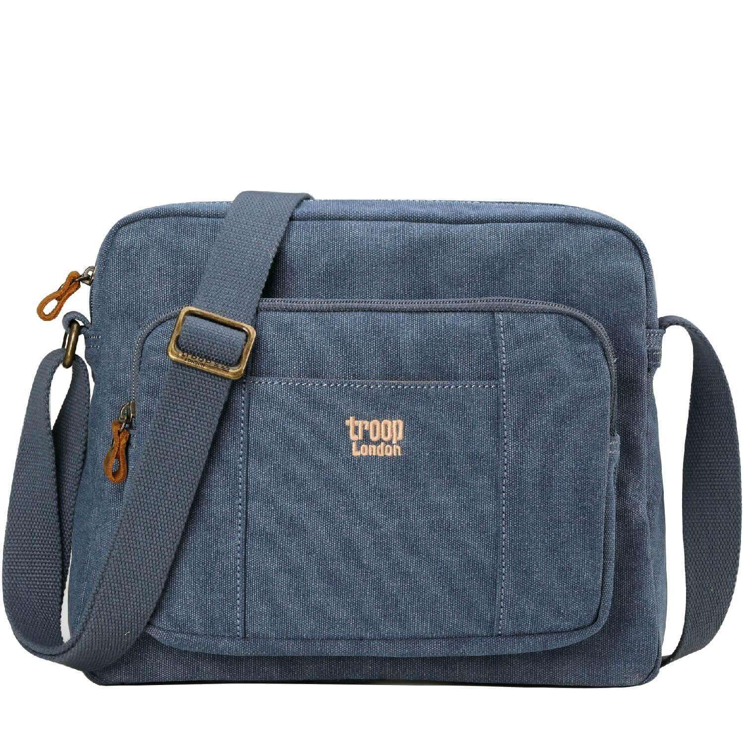 TRP0234 Troop London Classic Canvas Across Body Bag-0