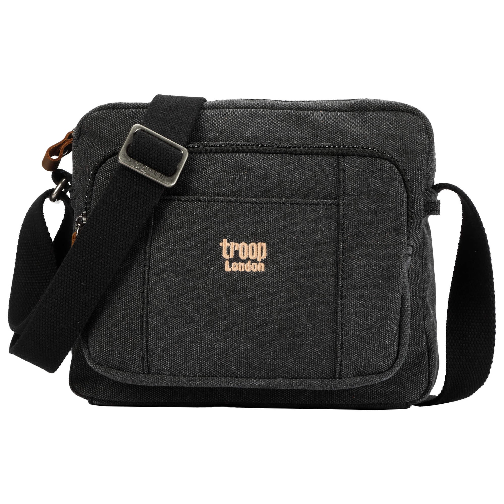 TRP0235 Troop London Classic Canvas Across Body Bag - mezetto