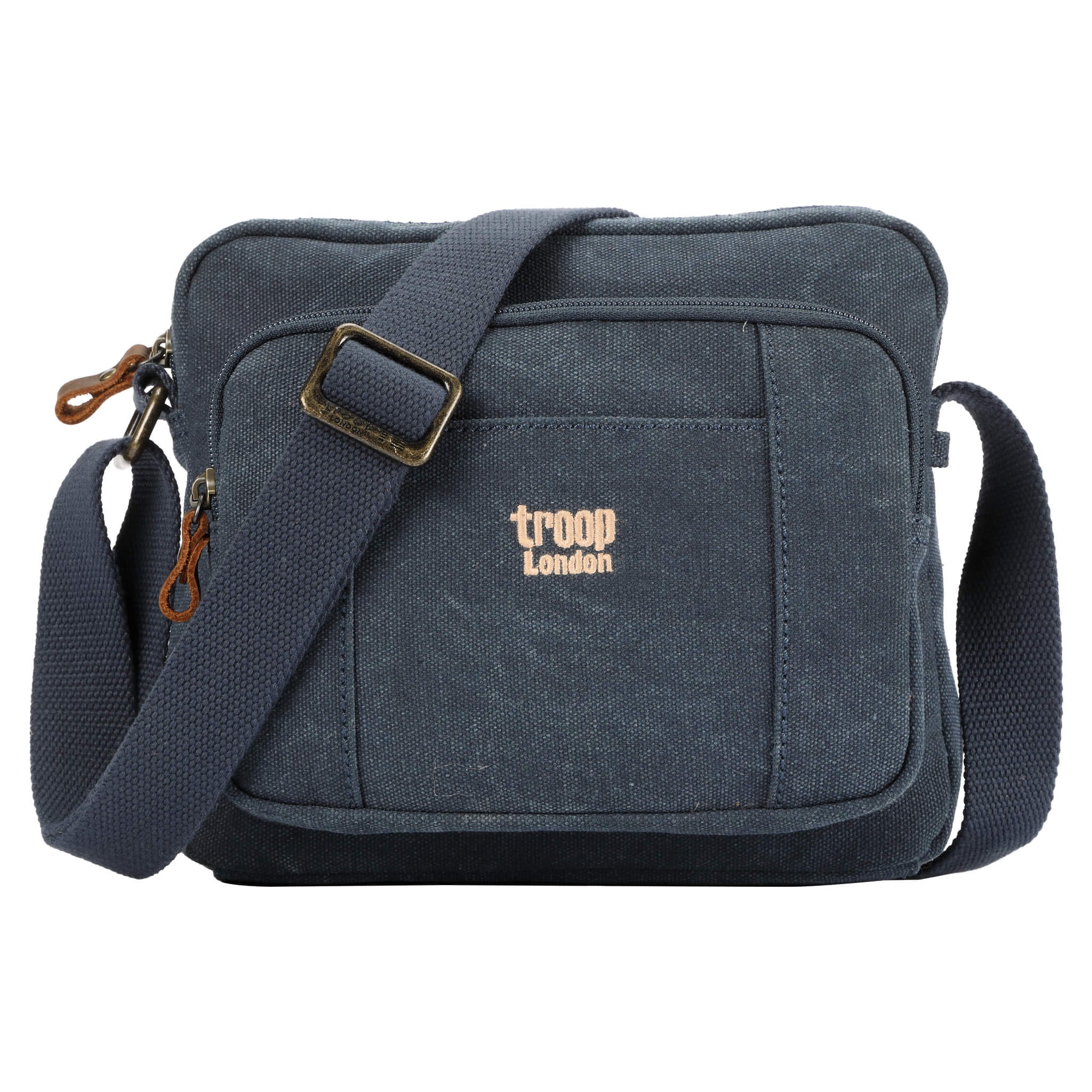 TRP0235 Troop London Classic Canvas Across Body Bag - mezetto
