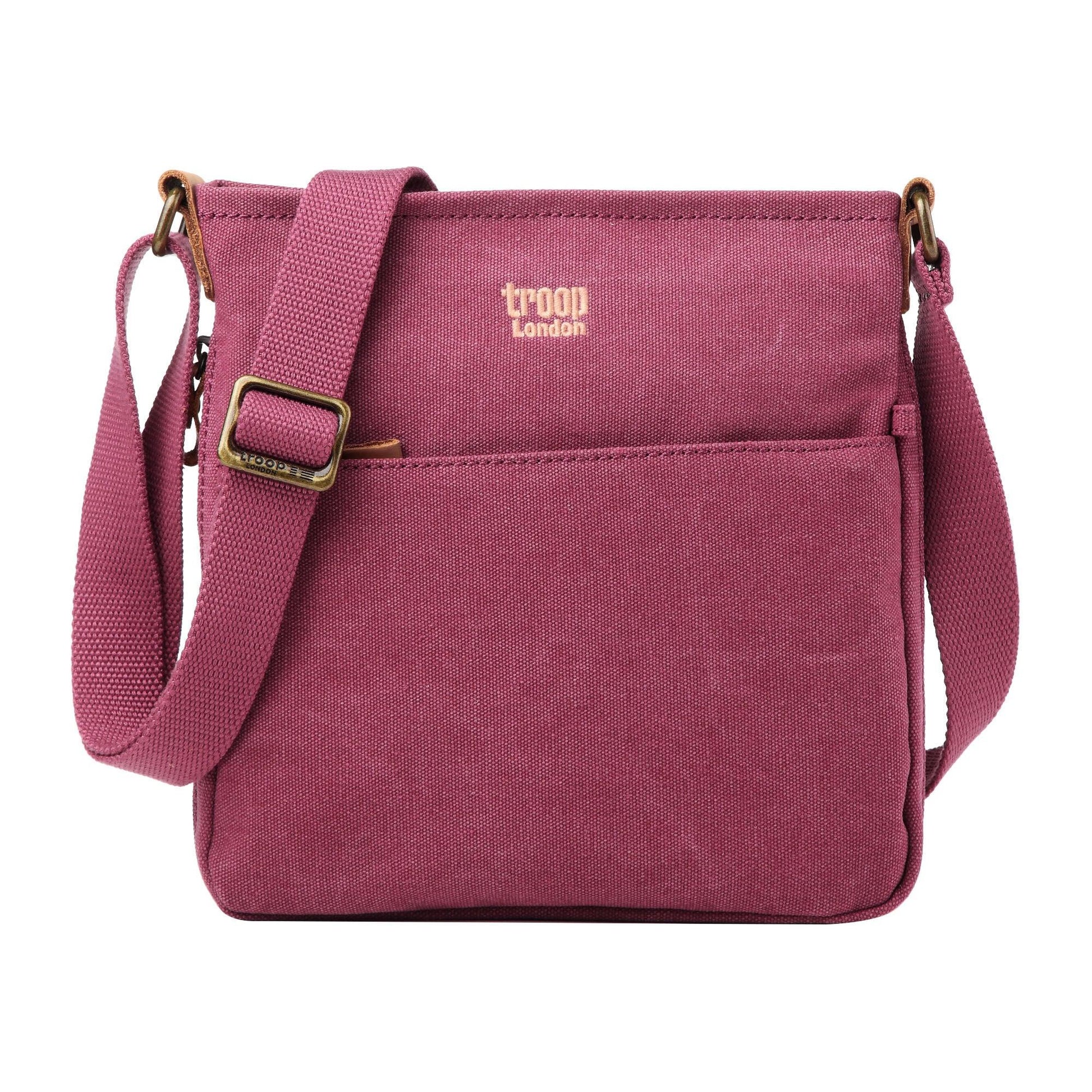 TRP0237 Troop London Classic Canvas Across Body Bag-12