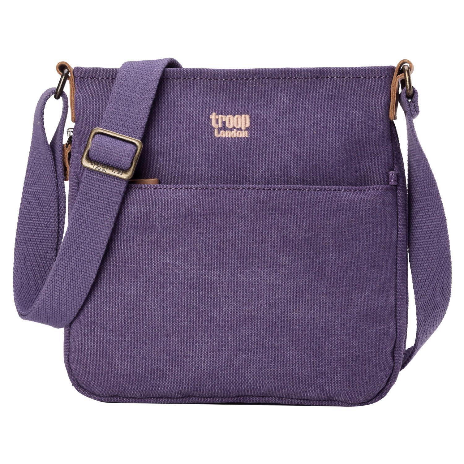 TRP0237 Troop London Classic Canvas Across Body Bag-11